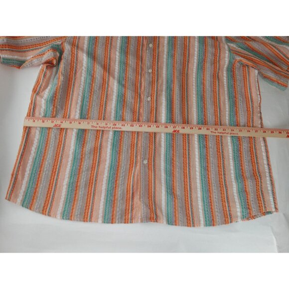 Pronti Collection by Phita Mens 3XL Shirt Short Sleeve Button Up - Picture 8 of 12